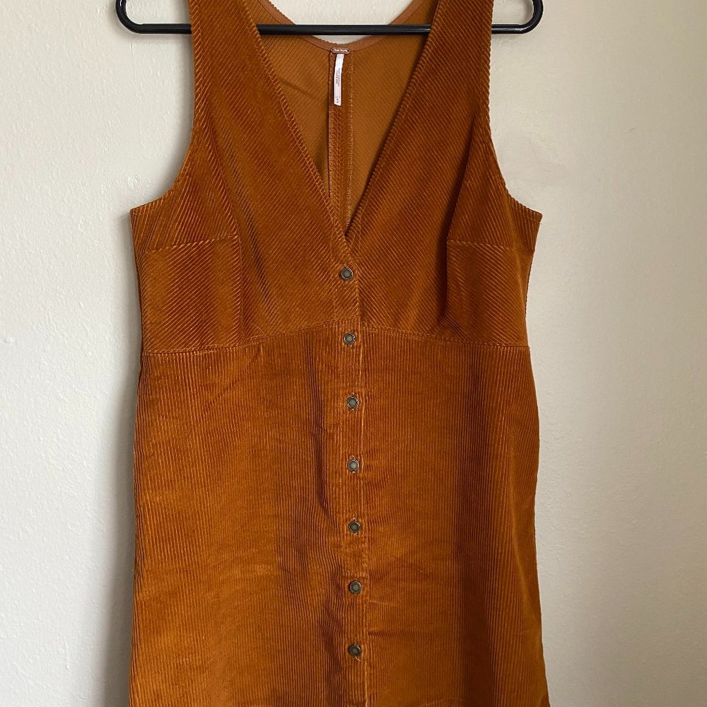 Corduroy Button Down Dress